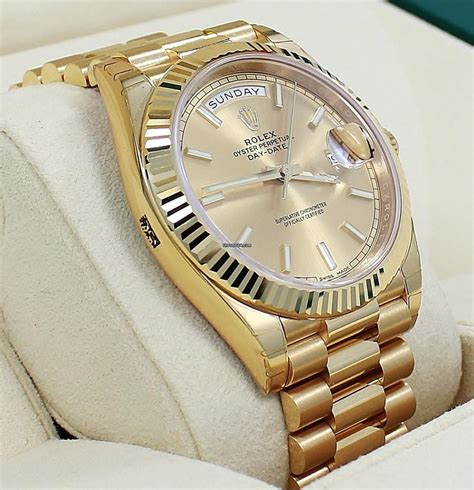 pre-owned rolex date|rolex day date president 40mm.